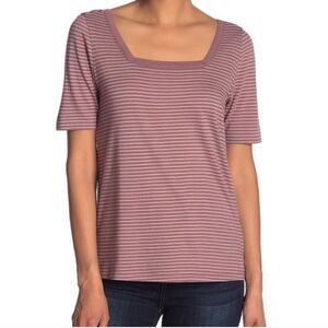 NWT‎ Susina Pinstripe T-Shirt